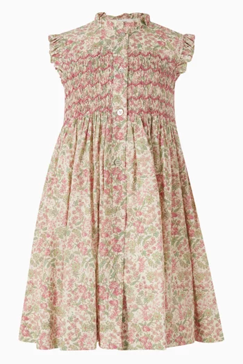 Hydrangea Printed Dress