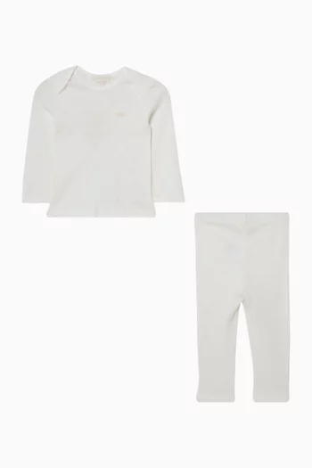 طقم بنسيج بوينتيل قطن، قطعتان