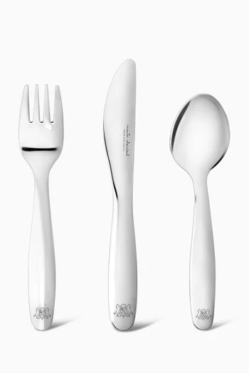 My First Cutlery Set in Stainless Steel