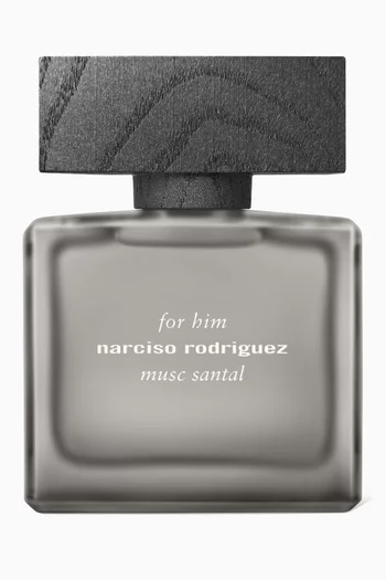 ماء عطر مسك سانتال مركز للرجال، 50 ملل