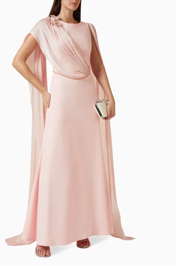 Drape Cape Dress