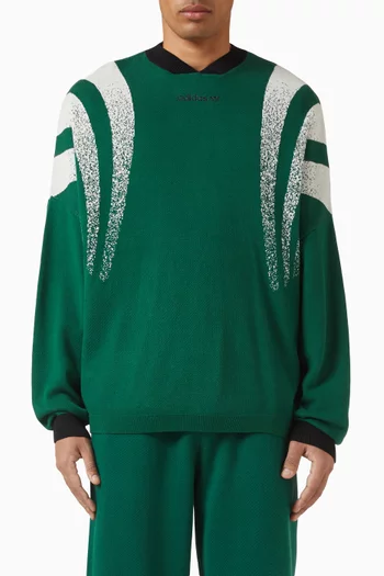 Santiago Loose Knit Jersey in Cotton