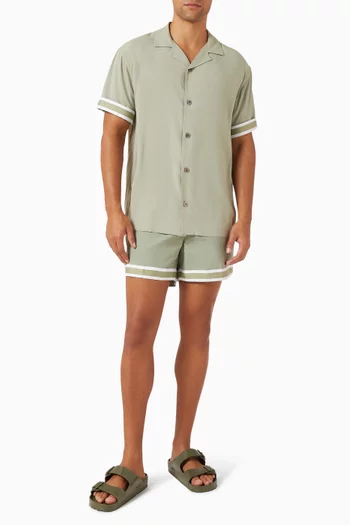 شورت سباحة بالر نايلون معاد تدويره