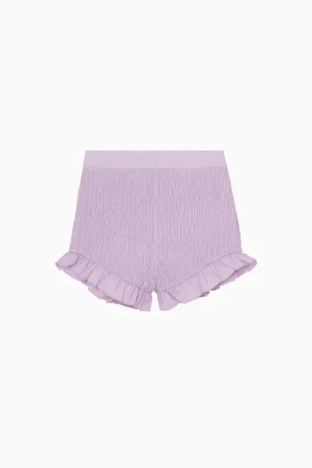 Mariposa Shorts in Cotton-poplin