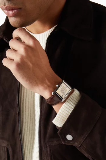 Classics Carrée Automatic Watch, 42.3mm