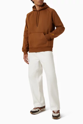 كنزة بغطاء رأس تشيس مزيج قطن