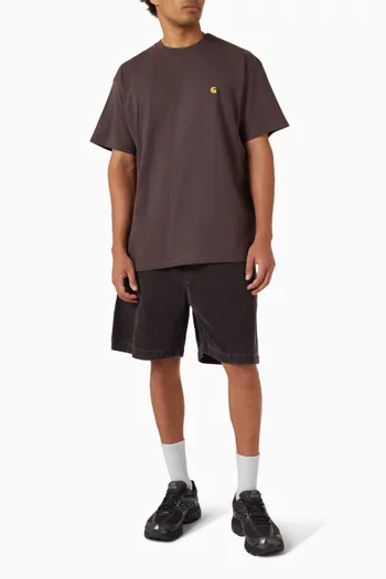 تي شيرت تشيس بشعار الماركة قطن