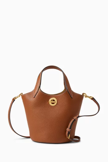 Anchor Bucket Bag in Leather