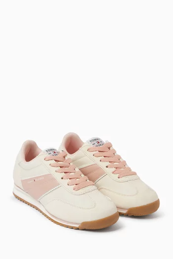 Logo Lace-up Sneakers