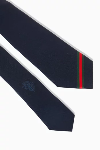 GG Jacquard Tie in Silk