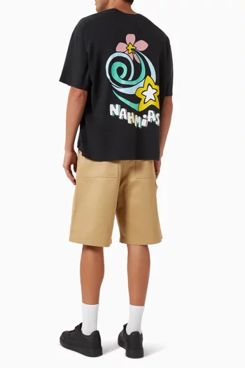 Flower Trip Boxy T-shirt in Cotton