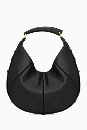 Medium Mombasa Hobo Bag in Calfskin Leather