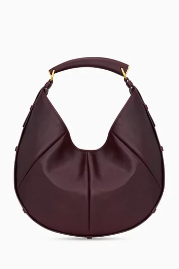 Medium Mombasa Hobo Bag in Calfskin Leather