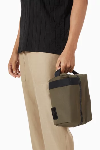 Dopp Kit Wash Bag in Canvas