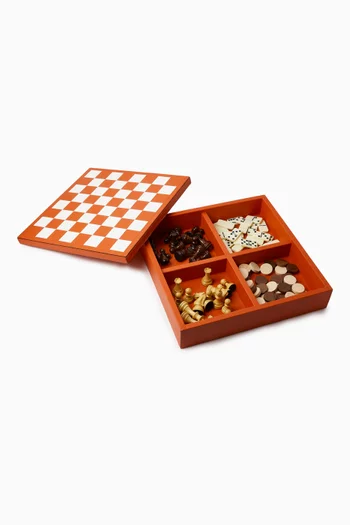 علبة مناديل مستطيلة جلد