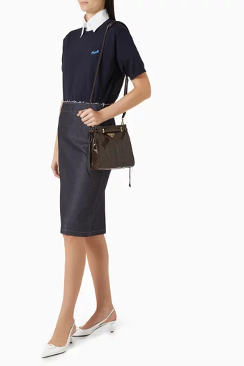 Mini Bonnie Shoulder Bag in Leather