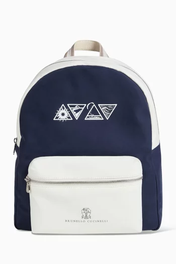 Logo-print Backpack