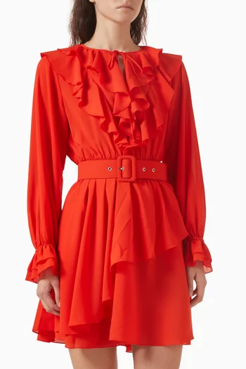 Elma Ruffle Mini Dress