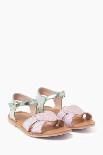 Amora Glitter Sandals