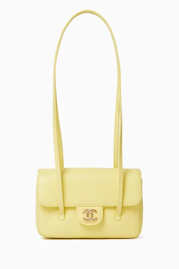 كلاتش ميني جلد عجل بارز الملمس غير مستعمل