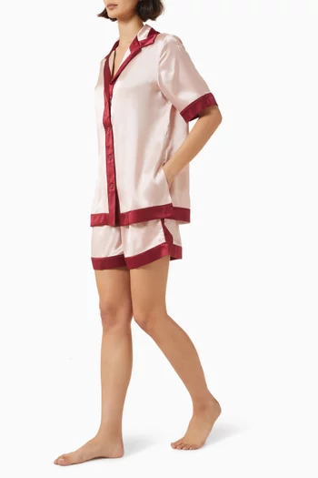 طقم بيجاما زيلدا حرير