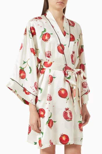 روب ميمي أليغرا حرير