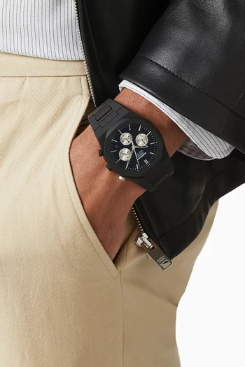 Polychrono Gilded Lunar Watch, 40.5mm