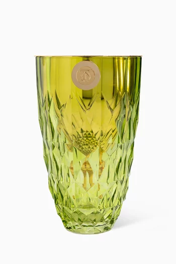 مبخرة كريستال، ذهبي وأخضر