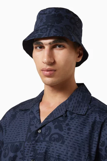 Vestige Bucket Hat in Cotton