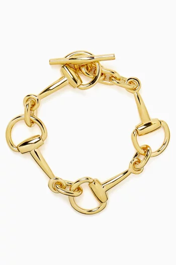 Horsebit Bracelet in Metal