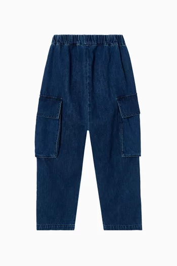 Junior Boy Pull-on Cargo Jeans