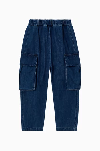 Junior Boy Pull-on Cargo Jeans