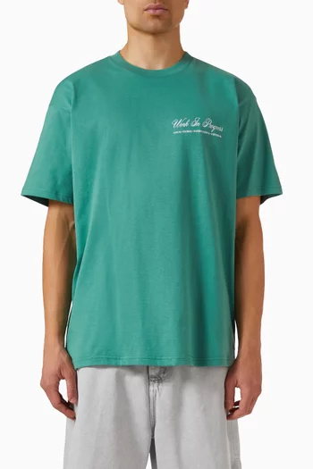Cloud Heart T-shirt in Cotton-jersey