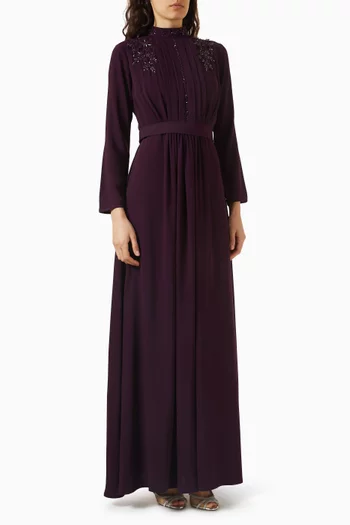sachin and babi light blue dress Maxi Dresses Black-Tie & Party Maxi Dresses – Club L London main image 0
