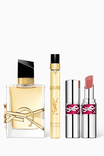 Libre Eau de Parfum and Loveshine Candyglaze 15 Gift Set