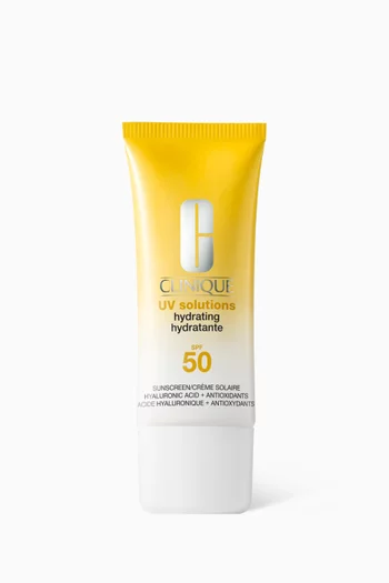 UV Solutions Hydrating Sunscreen SPF 50, 40ml