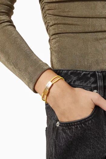 Givenchy Tape Cord Bracelet