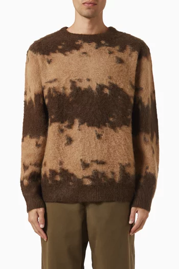 Splatter Sweater in Mohair-blend