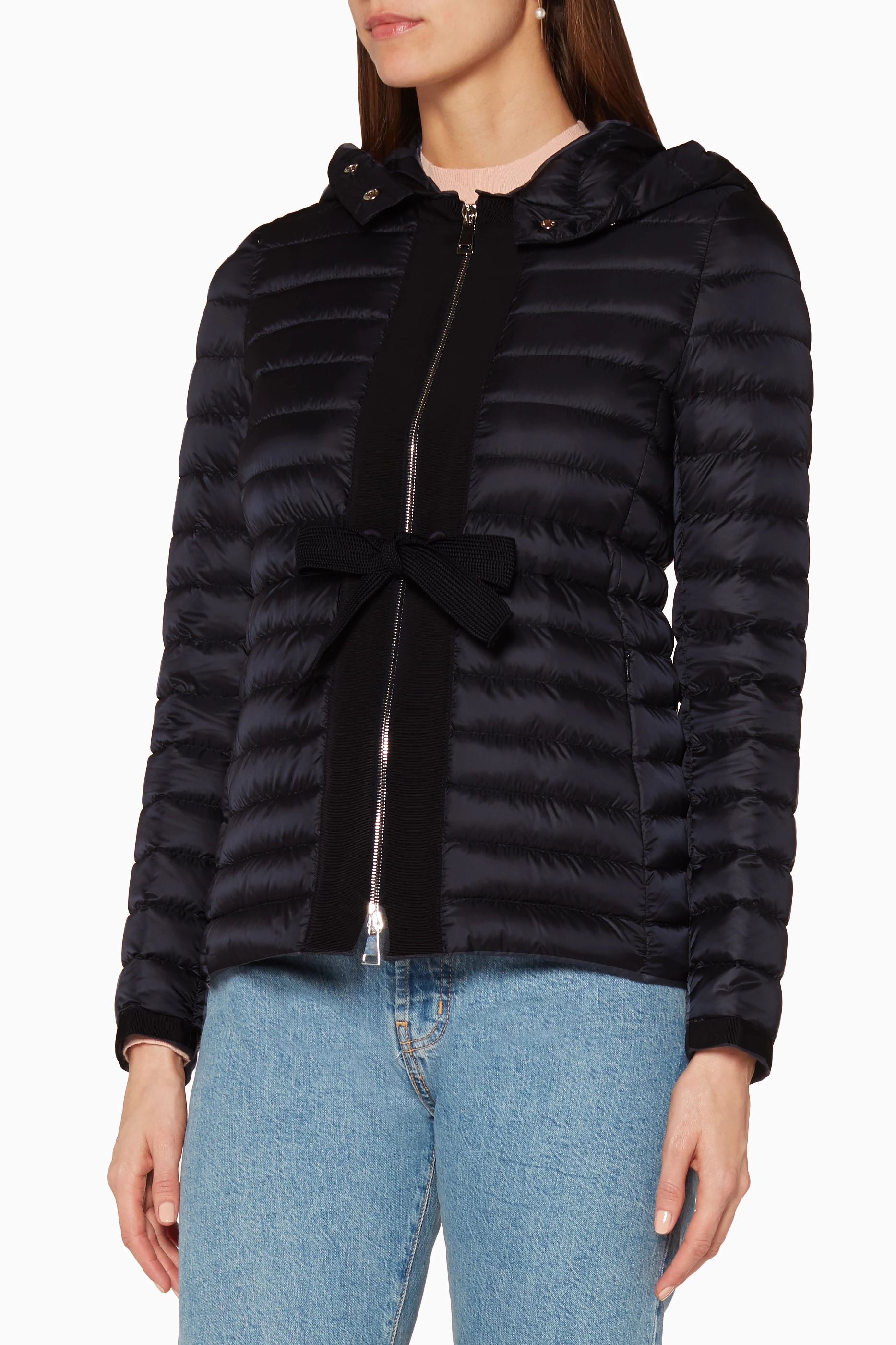 Buy Moncler Blue Navy Periclase Jacket for Women in Bahrain Ounass