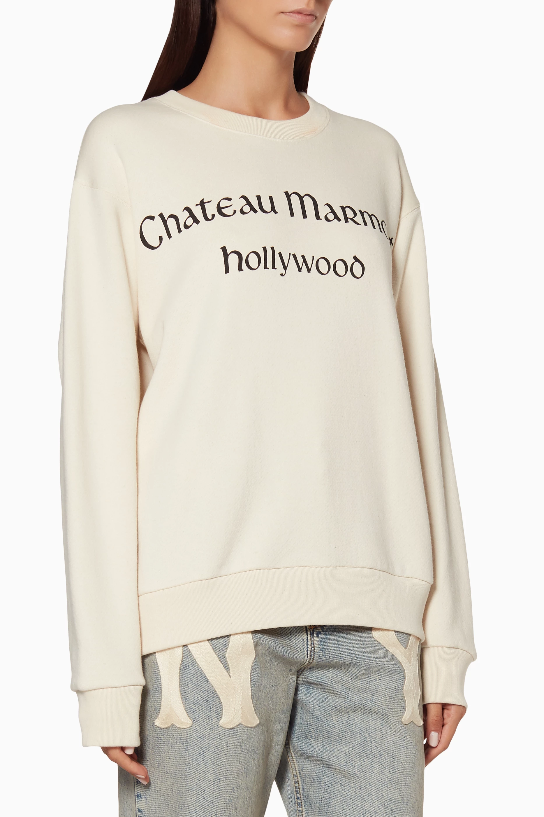 Chateau marmont hoodie off white top
