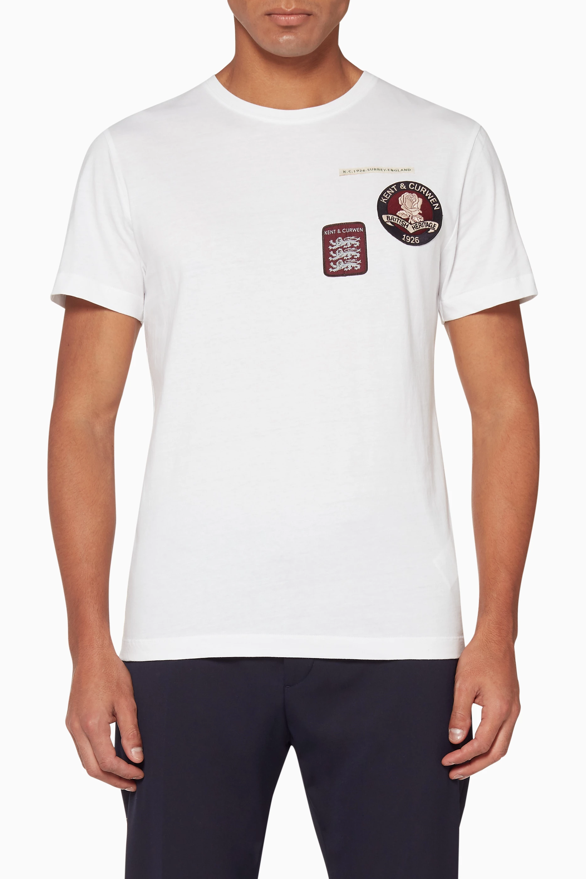 Kent and curwen shop white t shirt