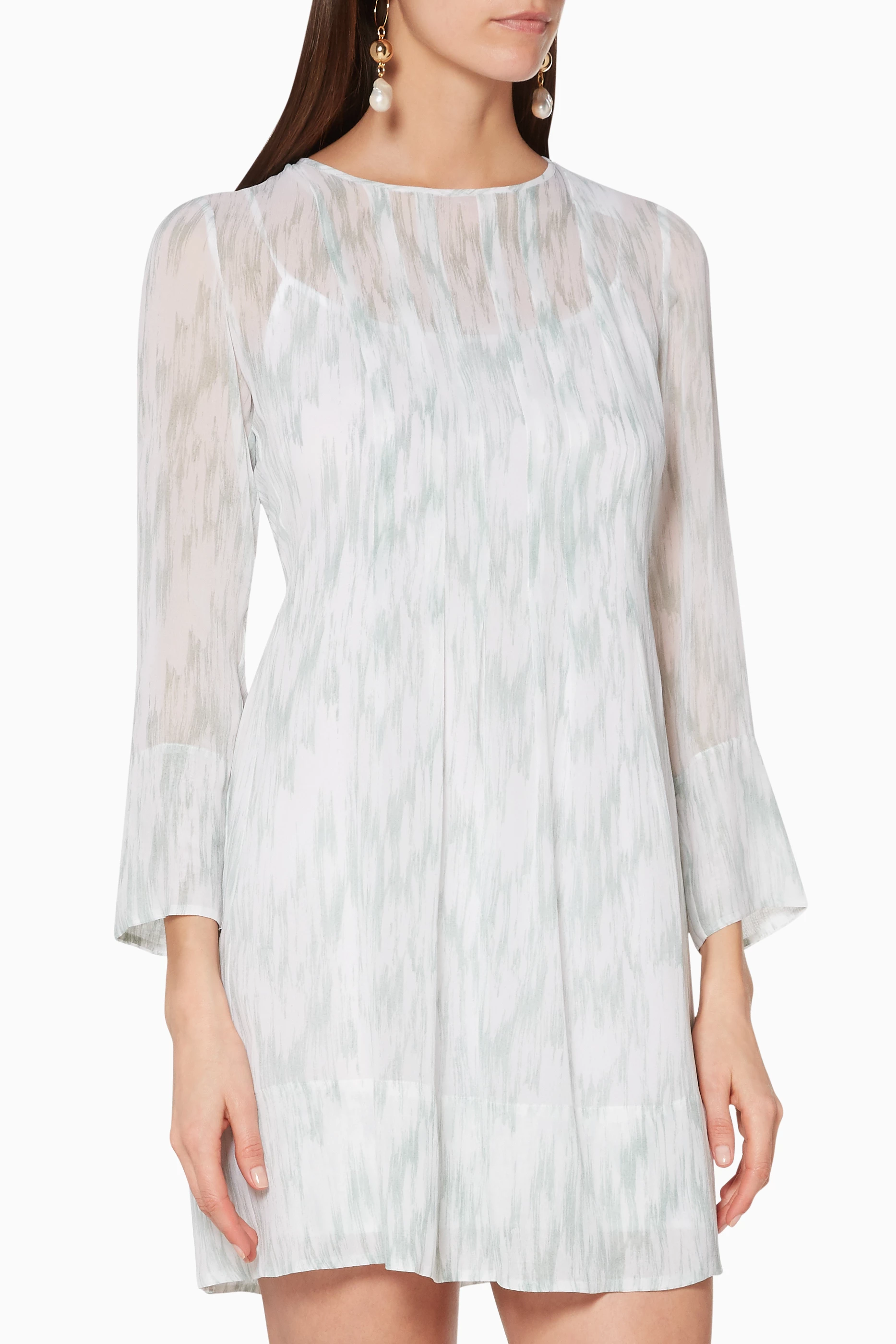 Delaynee silk dress online