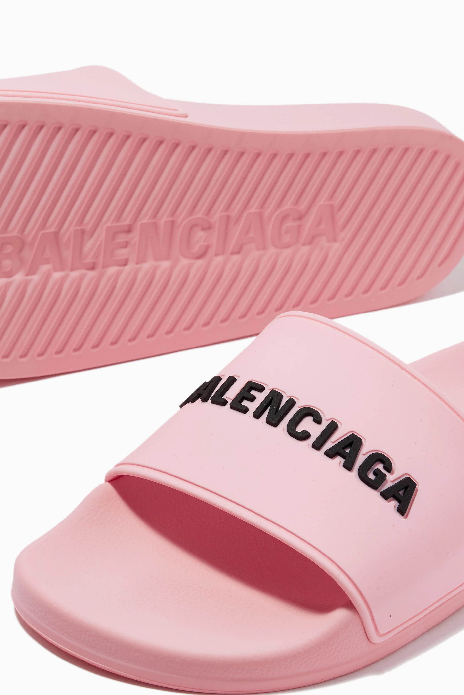 Balenciaga slides best sale pink