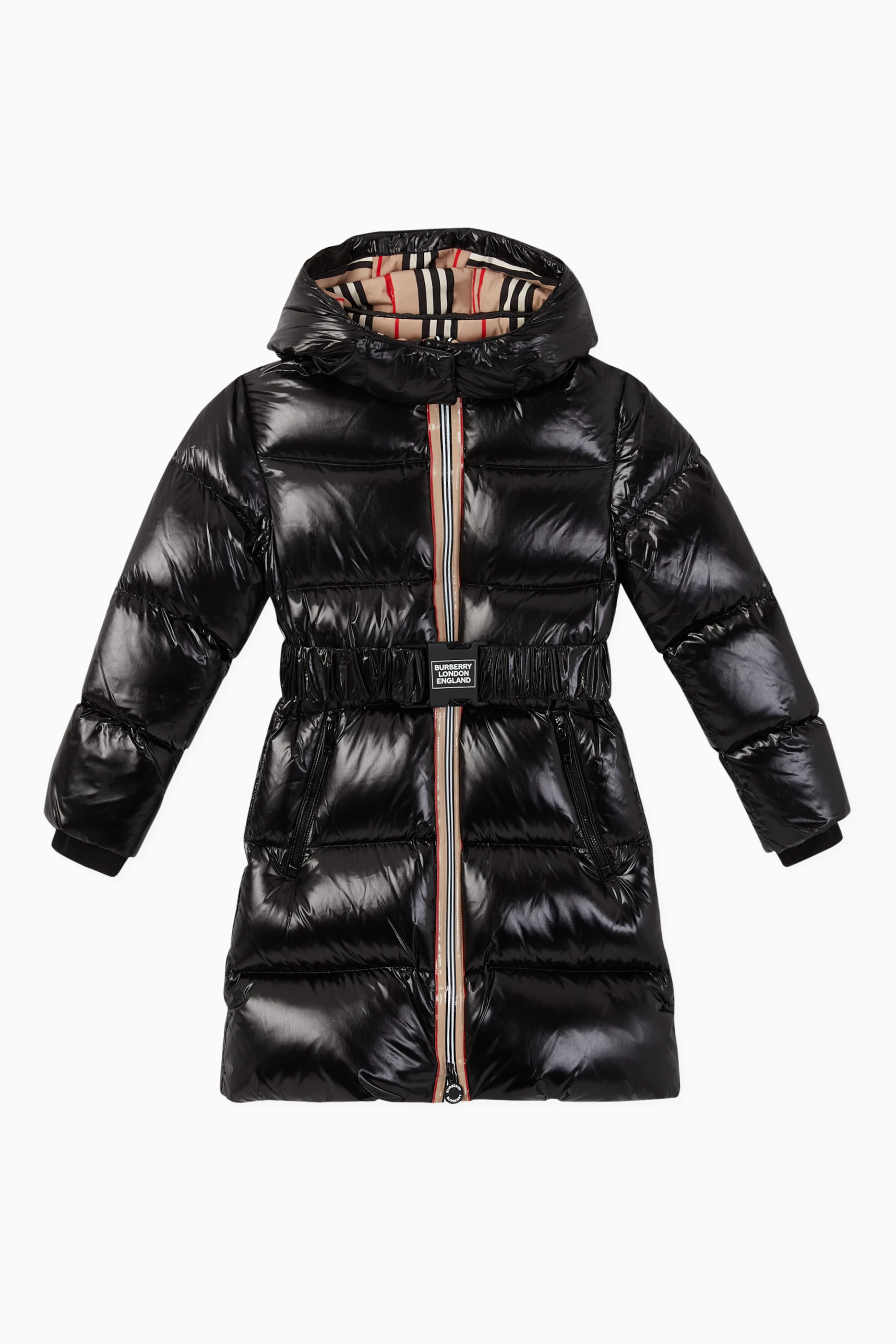 Burberry coat girls cheap