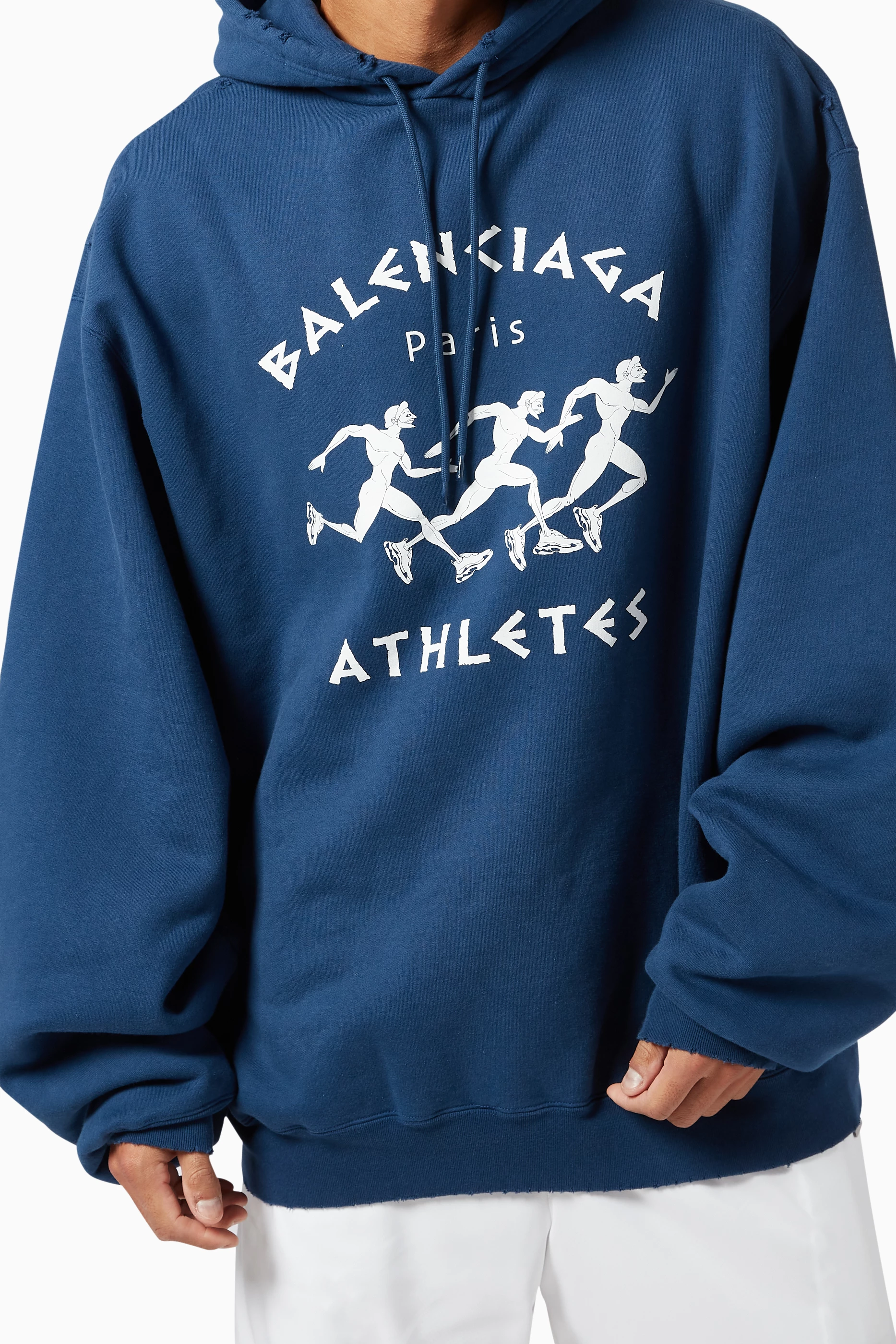 Balenciaga marathon hoodie Clearance