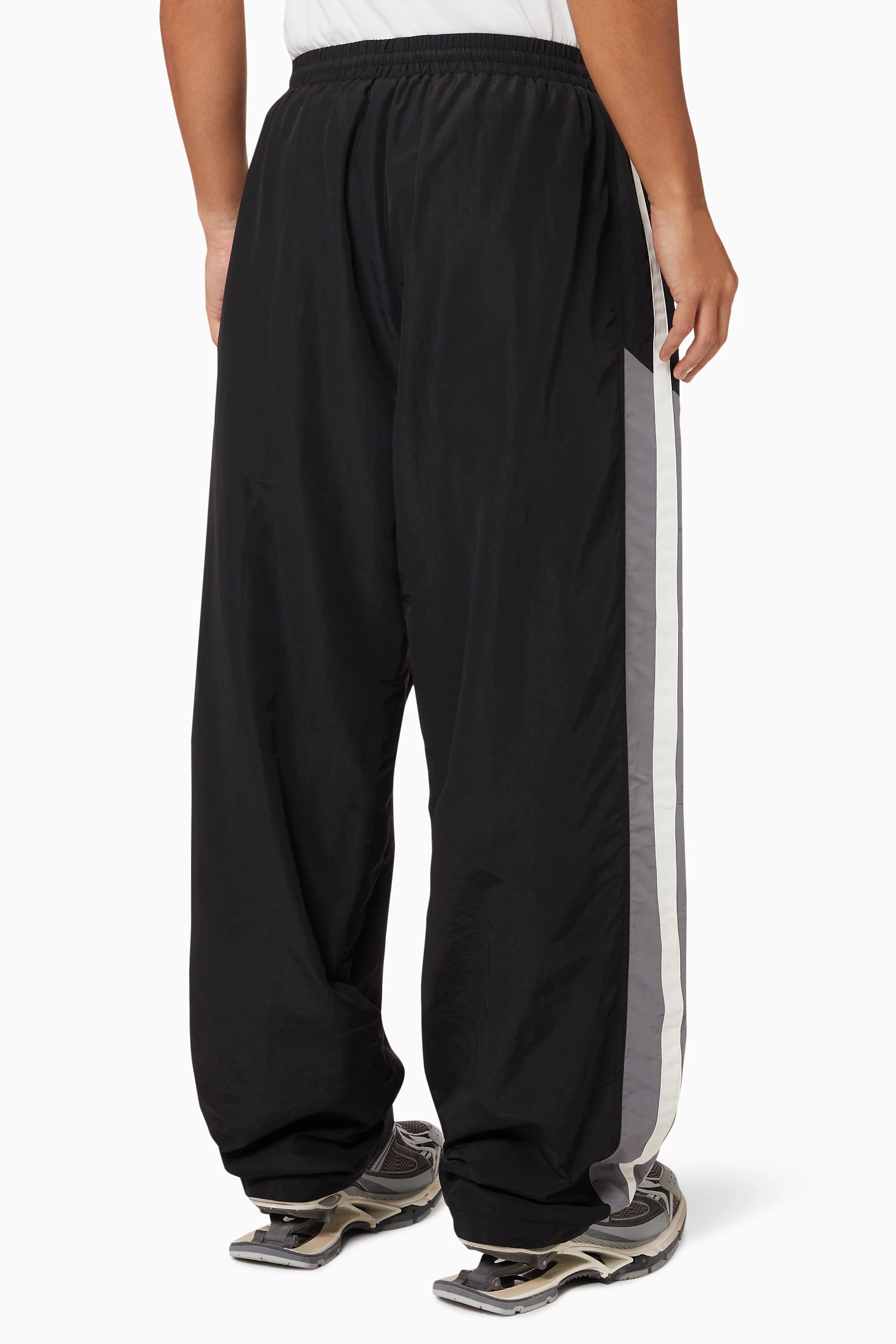 Balenciaga nylon track pants discount