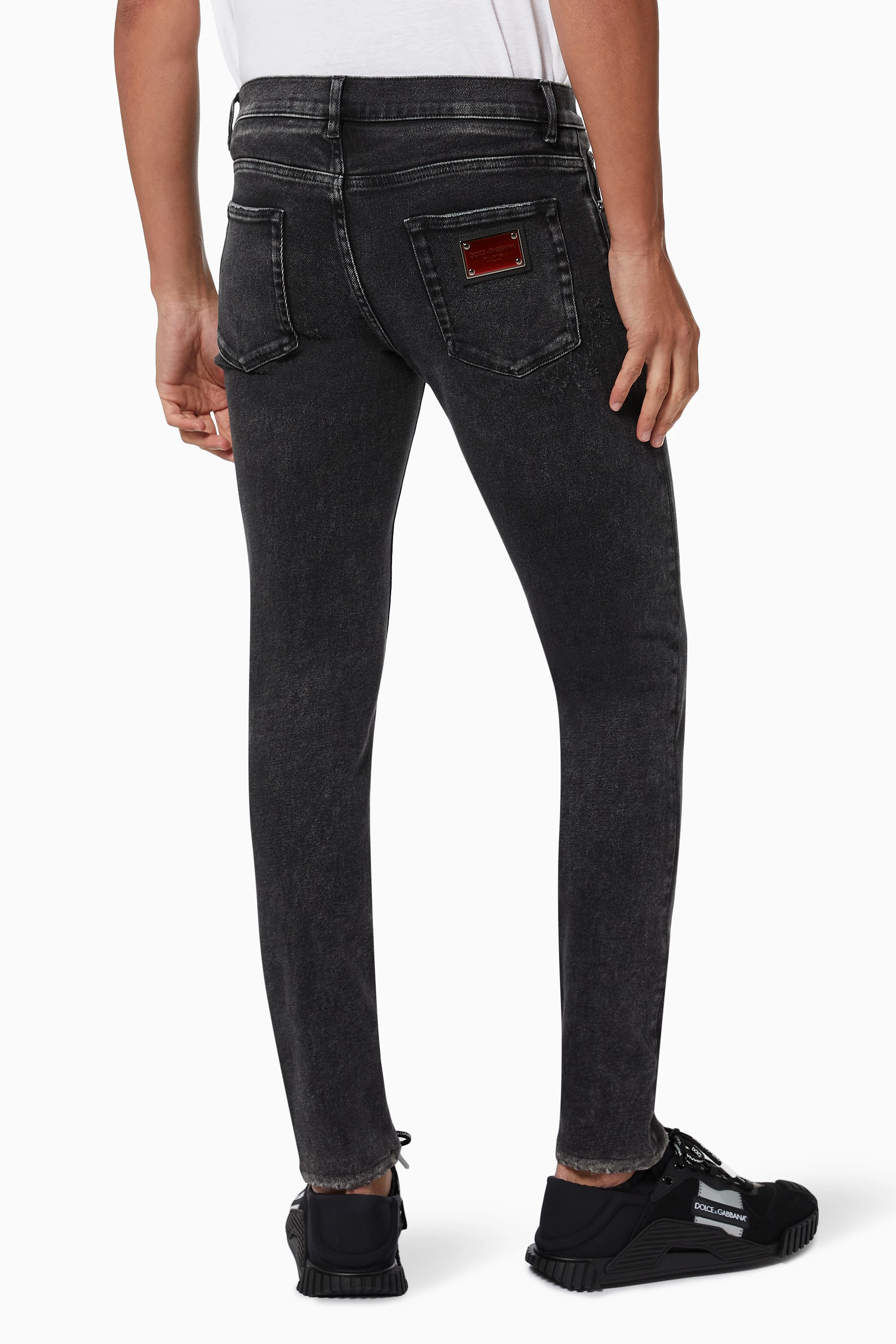 Dolce gabbana black jeans store