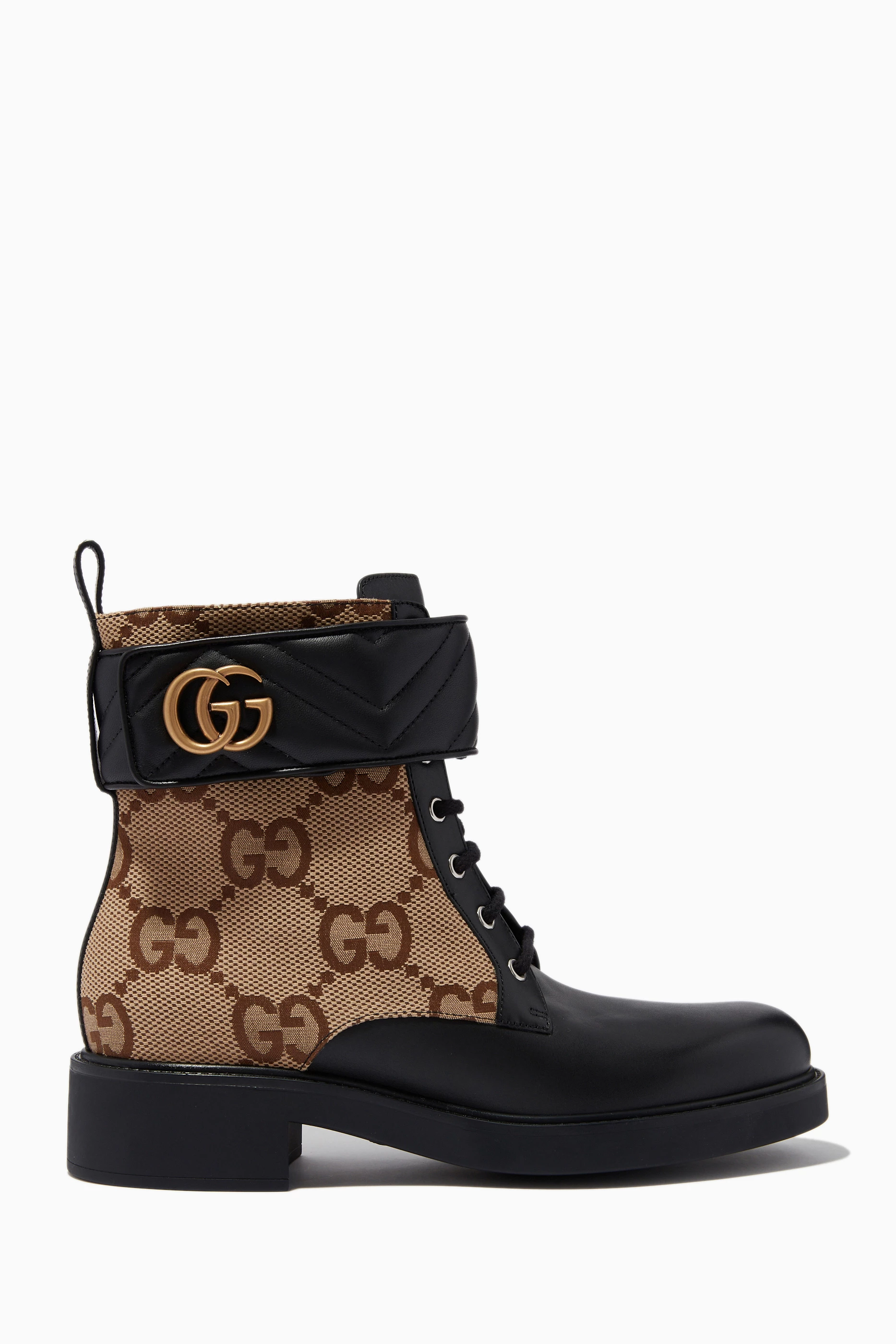 Black gucci boots mens store