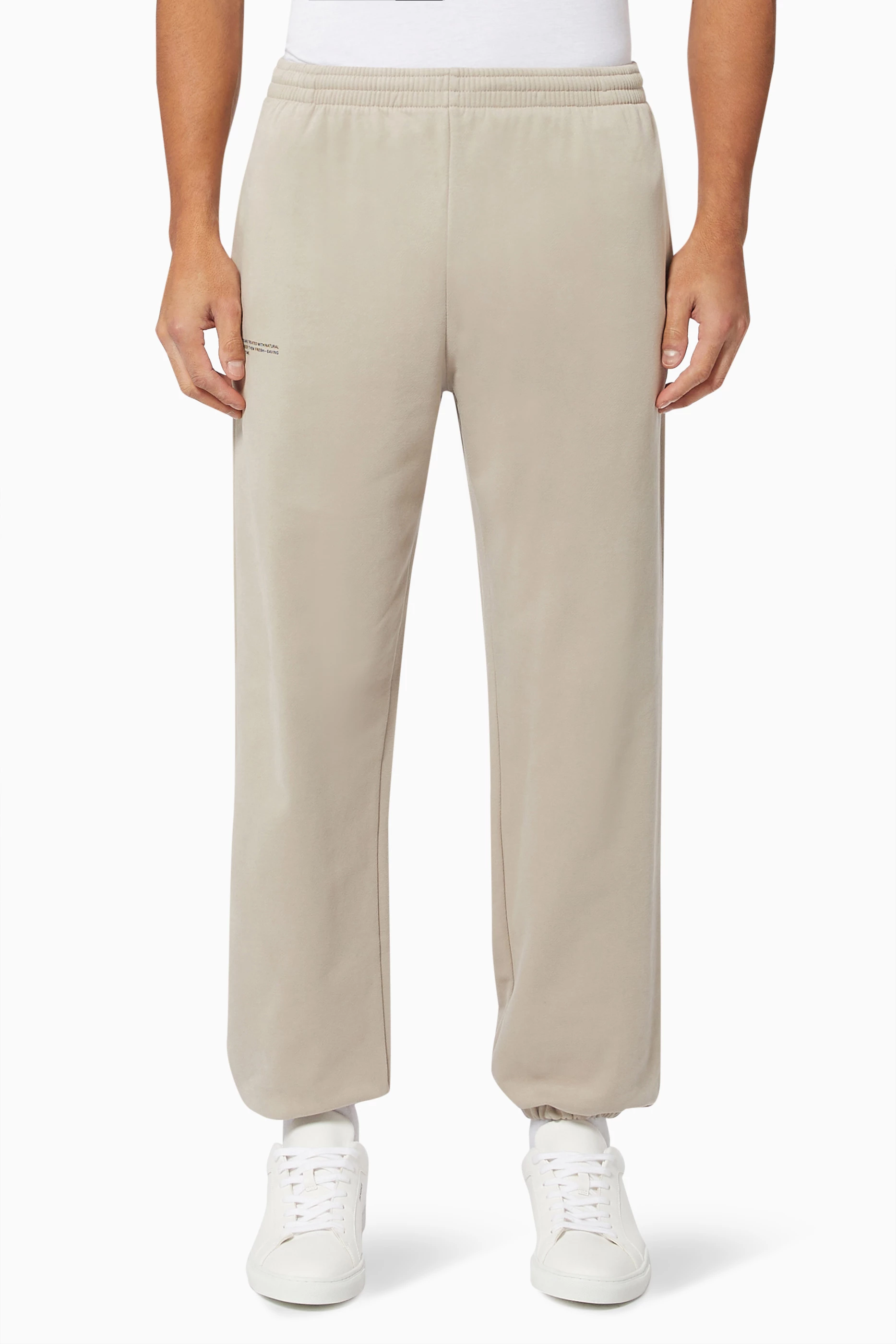 Buy PANGAIA Grey 365 Track Pants in Organic Cotton for Men in