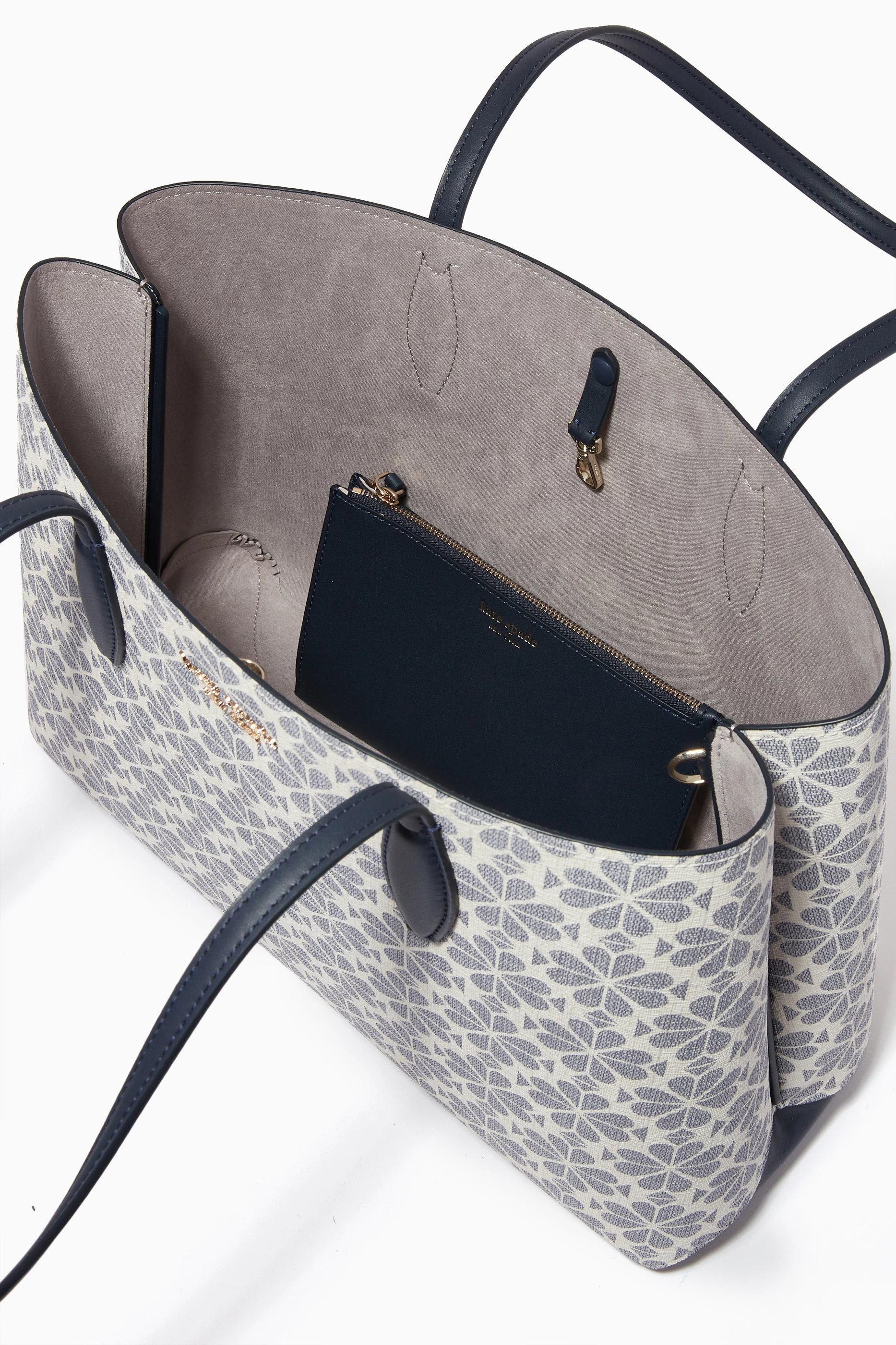 Spade flower coated canvas hot sale all day large tote